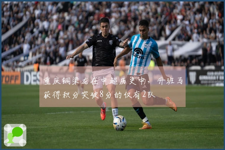 重庆铜梁龙在中超历史中，升班马获得积分突破8分的仅有2队